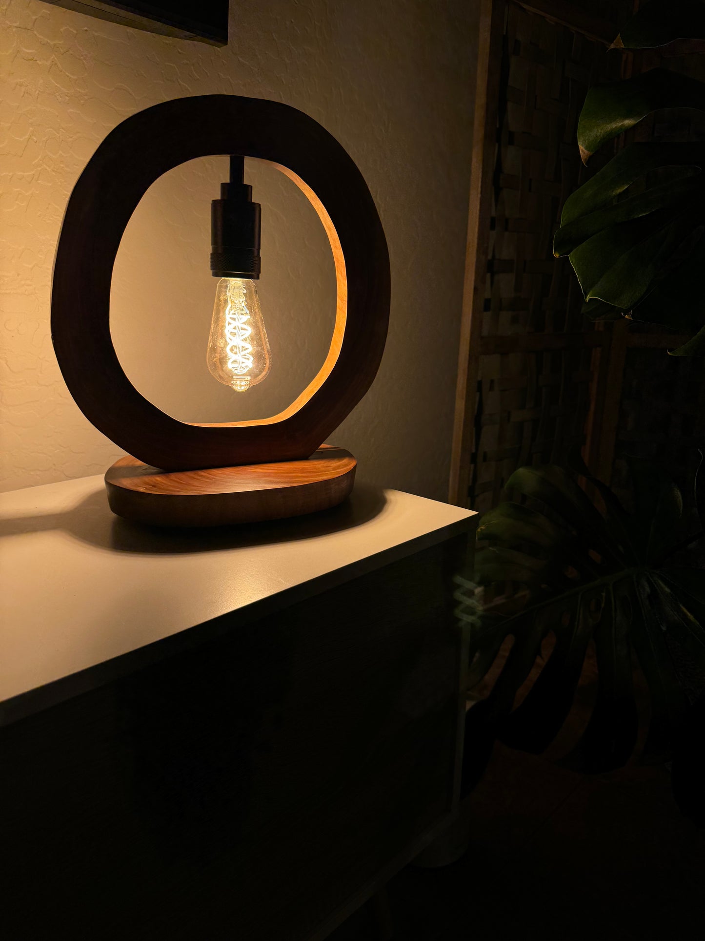 Wooden lamp